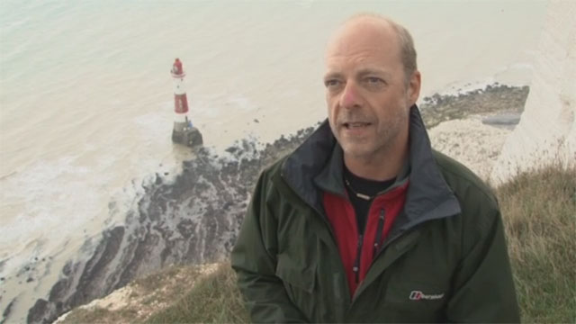 Rob Wassell Save the Stripes Campaign Beachy Head ITV Meridian News