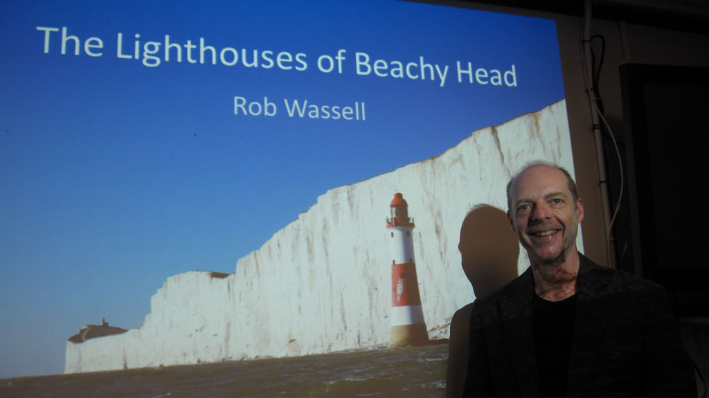 Lighthouses of Beachy Head Talk at Look and Sea Littlehampton