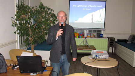 Rob Wassell Lighthouses Beachy Head Talk for National Trust