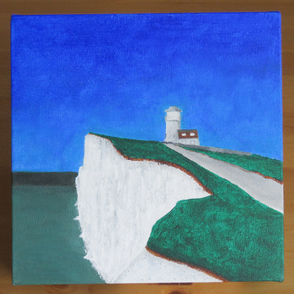 Stars on Canvas 2016 Belle Tout Lighthouse by Rob Wassell