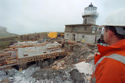 Talk about the moving of the Belle Tout Lighthouse