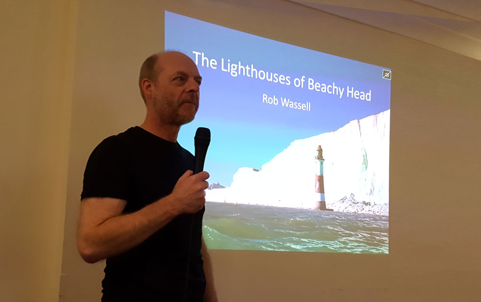 Lighthouse Talk Eastbourne RNLI Lifeboat