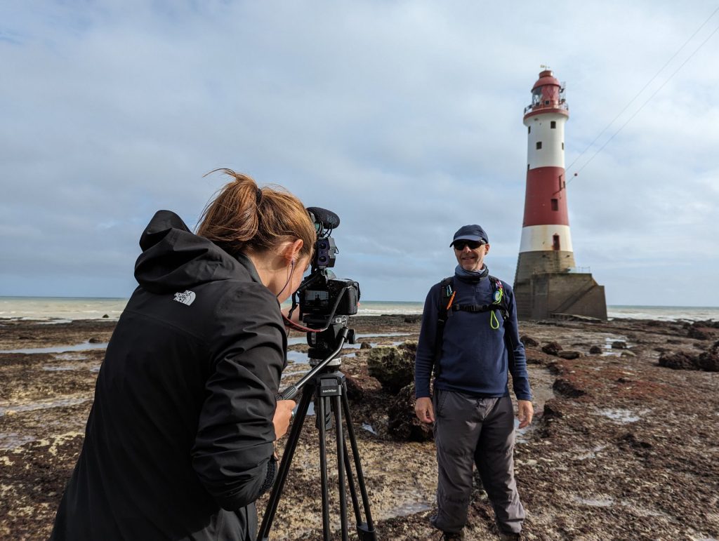 Rob Wassell at the Beachy Head Lighthouse