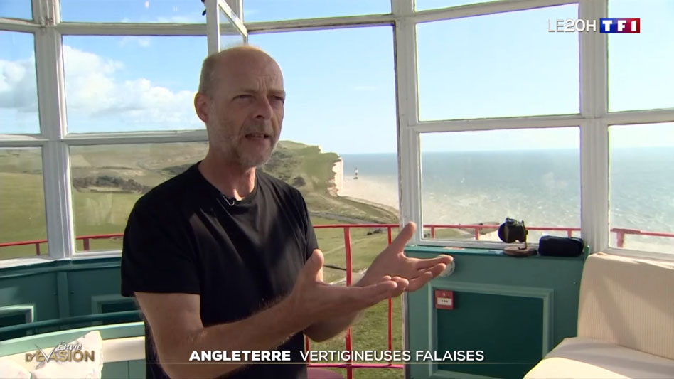 Belle Tout Lighthouse with Rob Wassell at Beachy Head