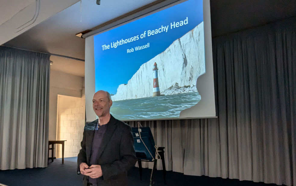 Lighthouse Talk in Seaford by Rob Wassell