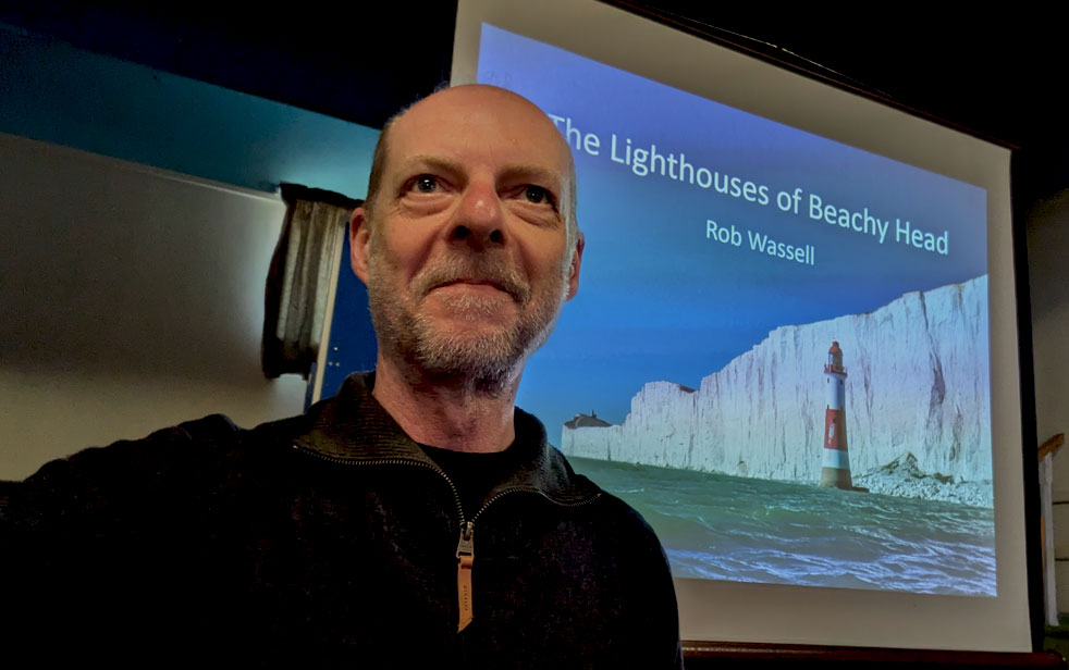 Lighthouse Talk in Seaford by Rob Wassell